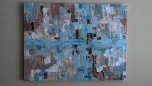 Recently completed acrylic on canvas. 30"x40".